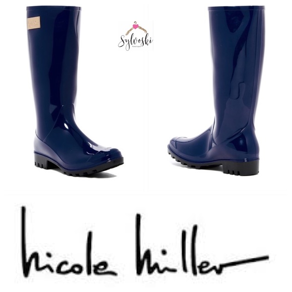 🆕Nicole Miller Rainy Day Rain Boot - Picture 2 of 6
